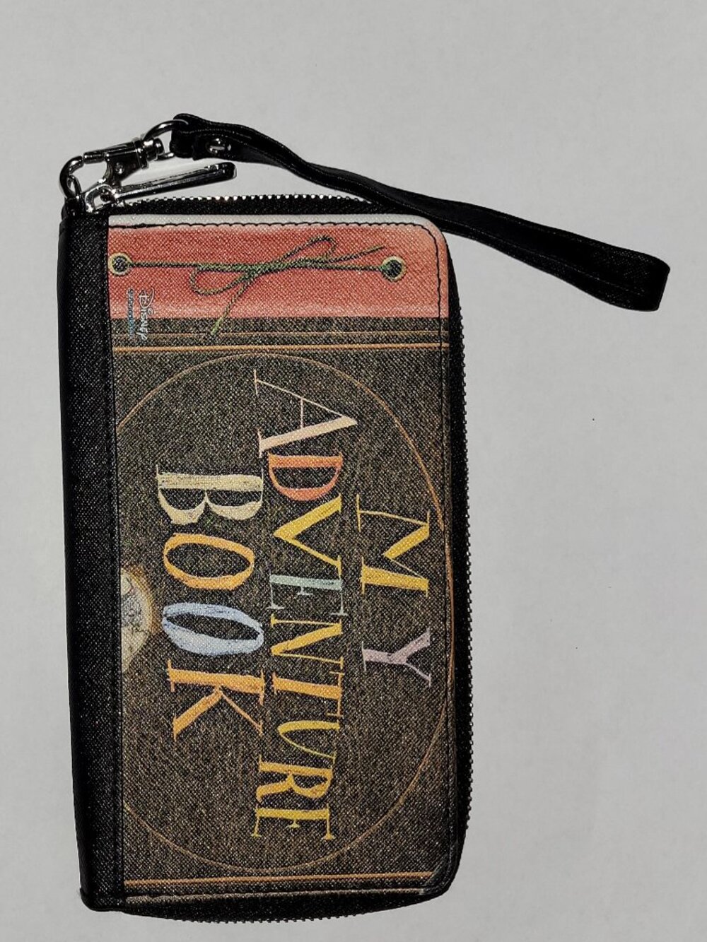 Buckle-Down Disney Pixar Up My Adventhre Book Zip Around Wallet with Wrist Strap